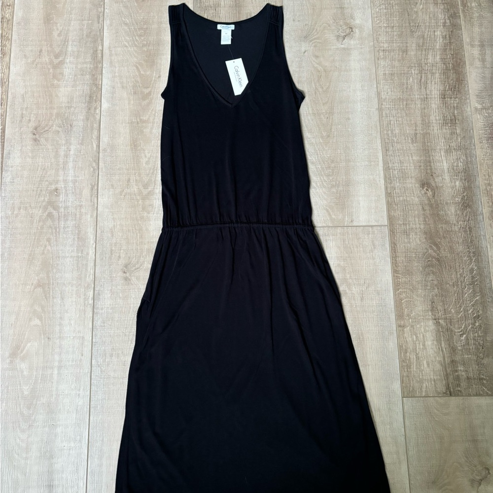 Calvin Klein beach cover up.